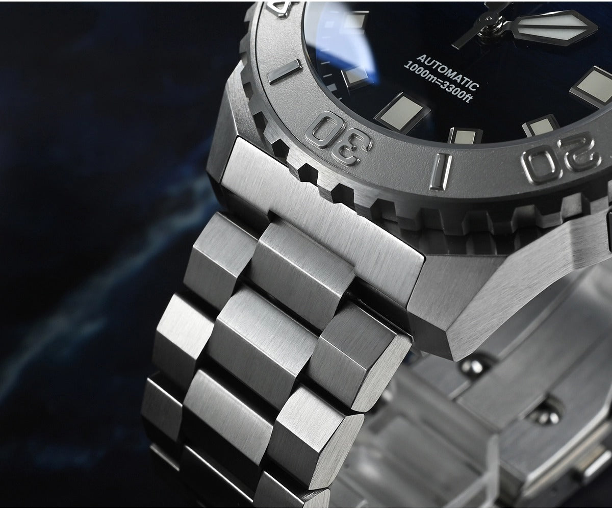 San Martin 1000m Deep Waterproof 43mm Men Diver Watch SN0147