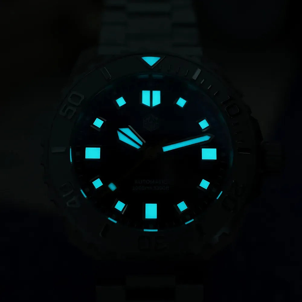 San Martin 1000m Deep Waterproof 43mm Men Diver Watch SN0147