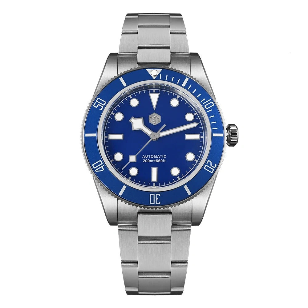 San Martin 40mm Retro Men Diver Watch NH35 Mechanical SN0008