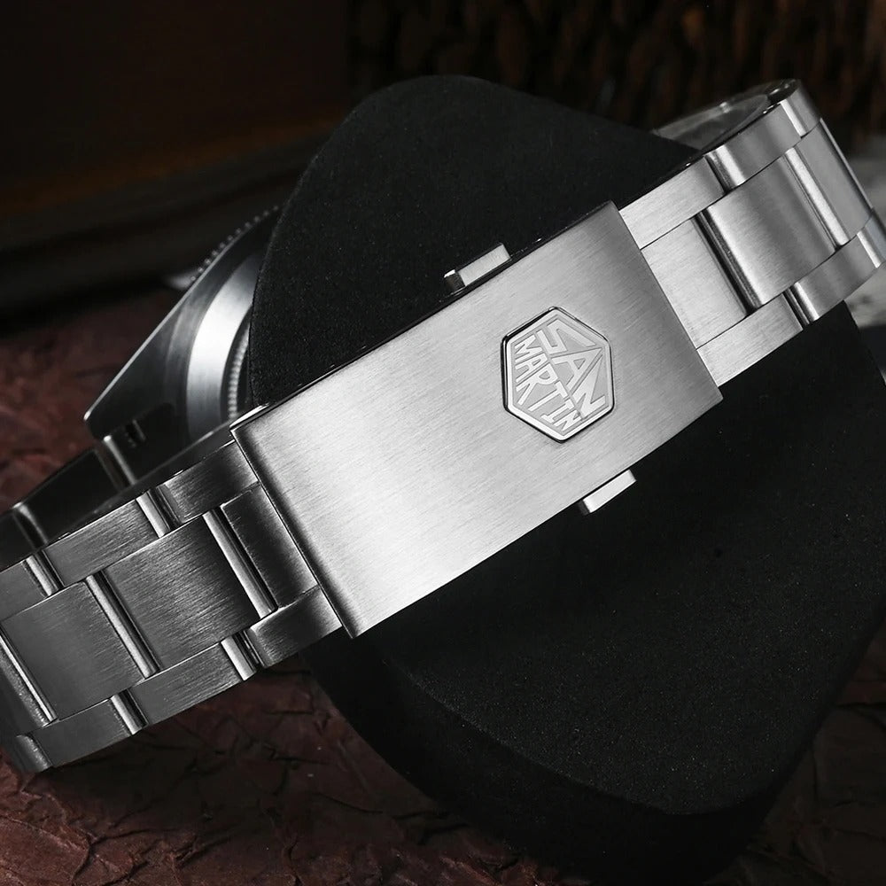 San Martin 40mm Retro Men Diver Watch NH35 Mechanical SN0008