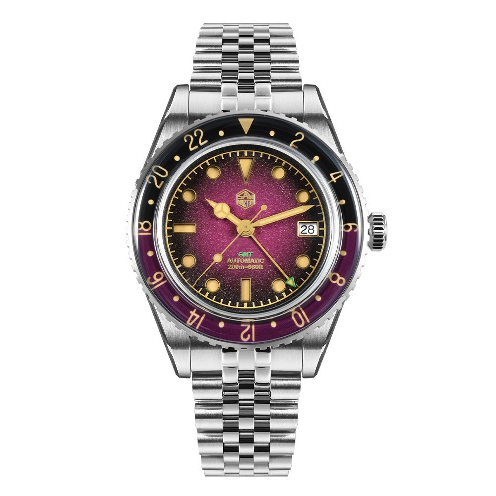San Martin 40mm Retro NH34 GMT Watch SN0134