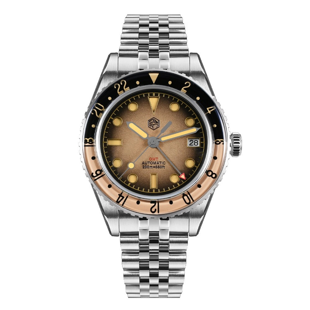 San Martin 40mm Retro NH34 GMT Watch SN0134