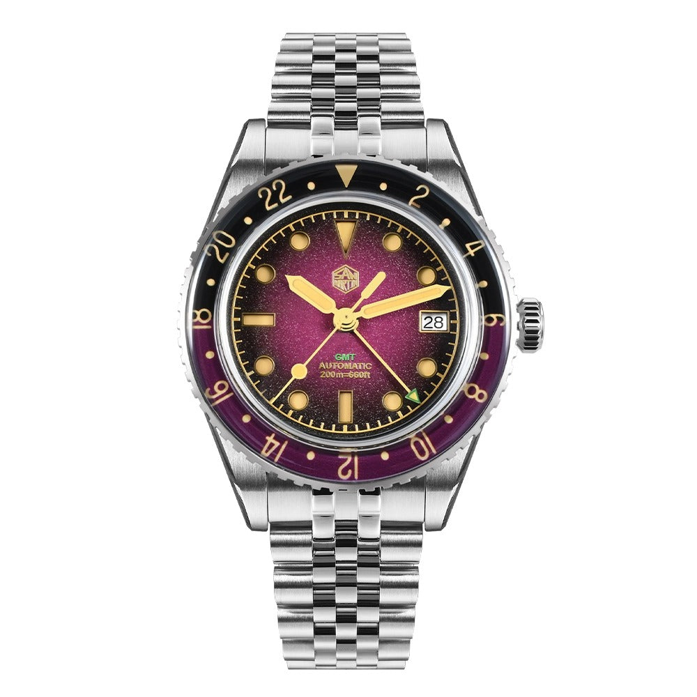San Martin 40mm Retro NH34 GMT Watch SN0134