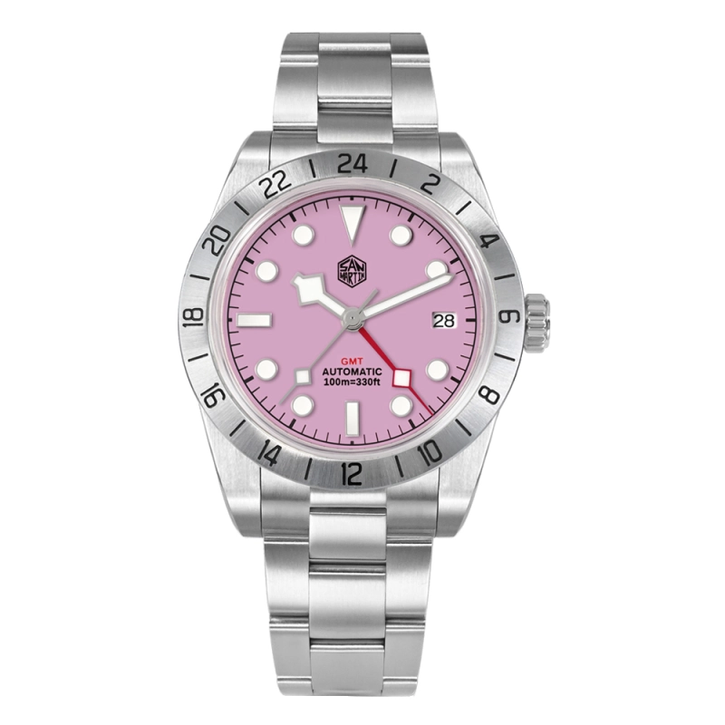 San Martin NH34 39mm BB GMT Watch SN054C