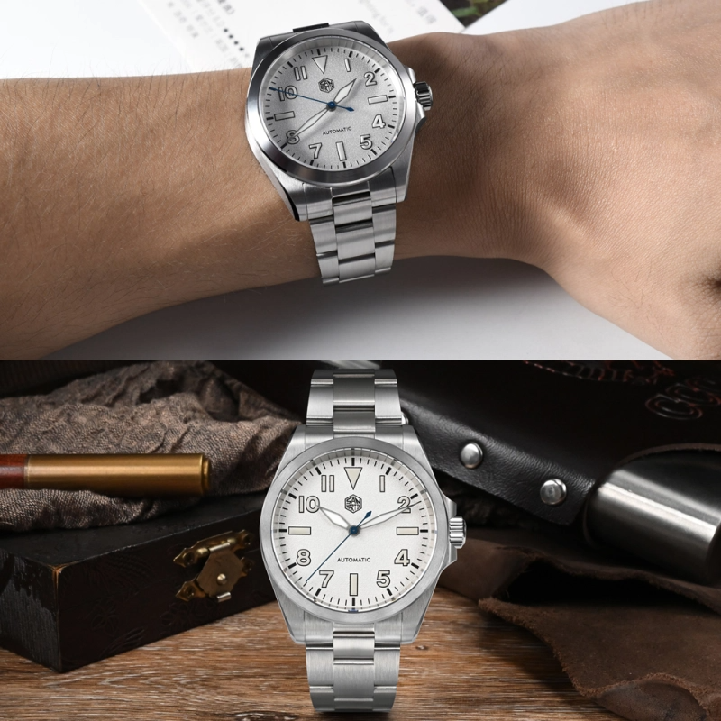 San Martin New 40mm Stainless Steel Men NH35 SN0132