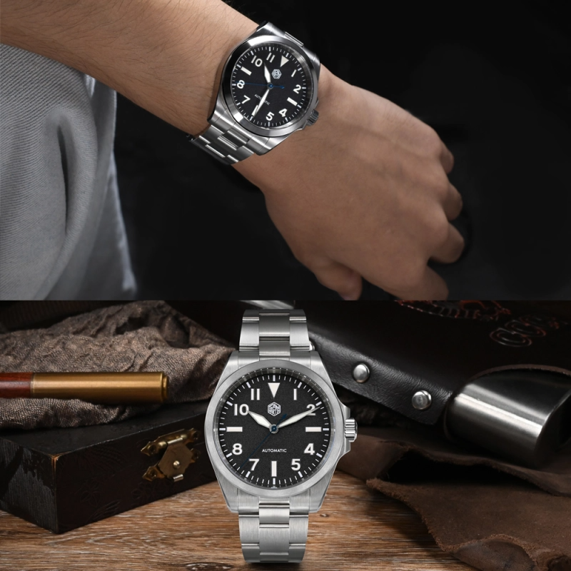 San Martin New 40mm Stainless Steel Men NH35 SN0132