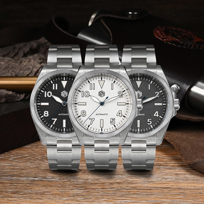 San Martin New 40mm Stainless Steel Men NH35 SN0132