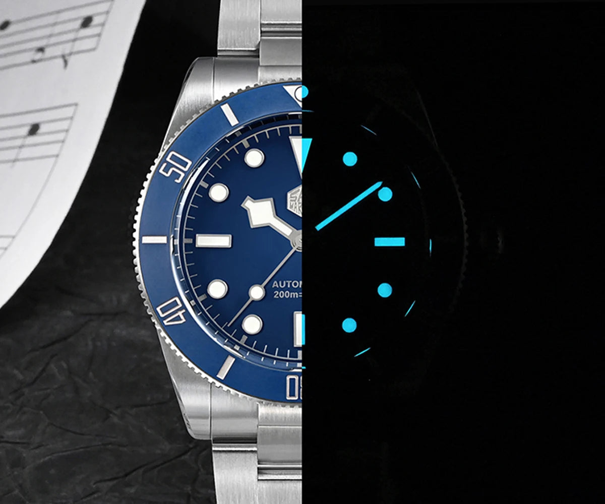 San Martin New 37mm BB54 Vintage Diver Watch SN0138G
