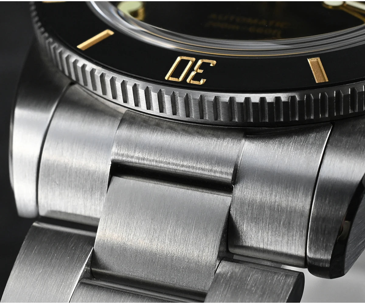 San Martin New 37mm BB54 Vintage Diver Watch SN0138G