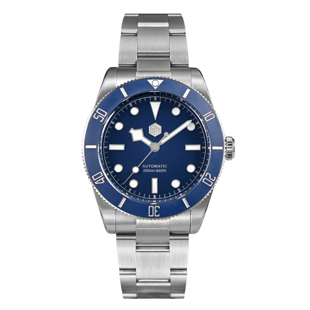 San Martin New 37mm BB54 Vintage Diver Watch SN0138G