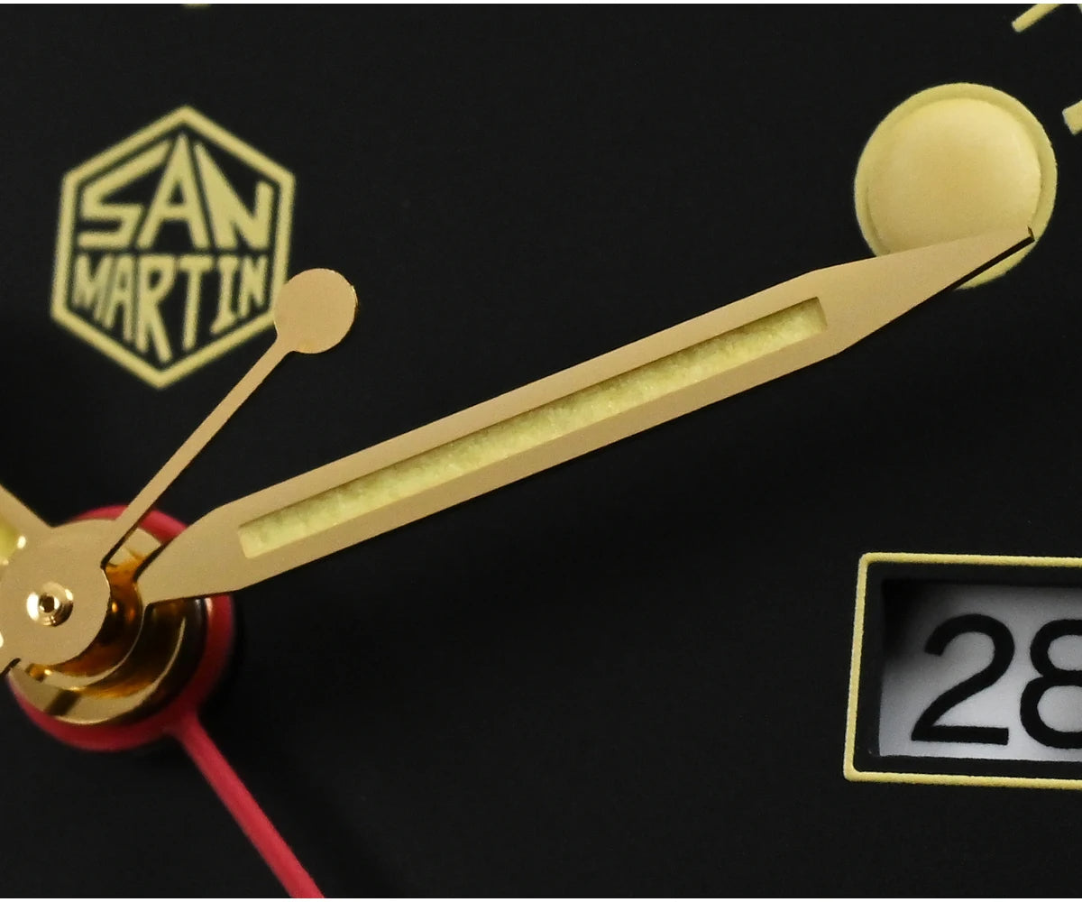 San Martin Vintage NH34 GMT Watch SN005-B1