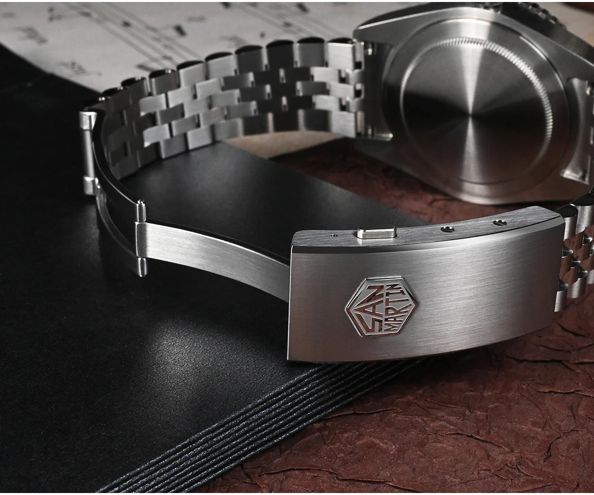 San Martin Vintage NH34 GMT Watch SN005-B1