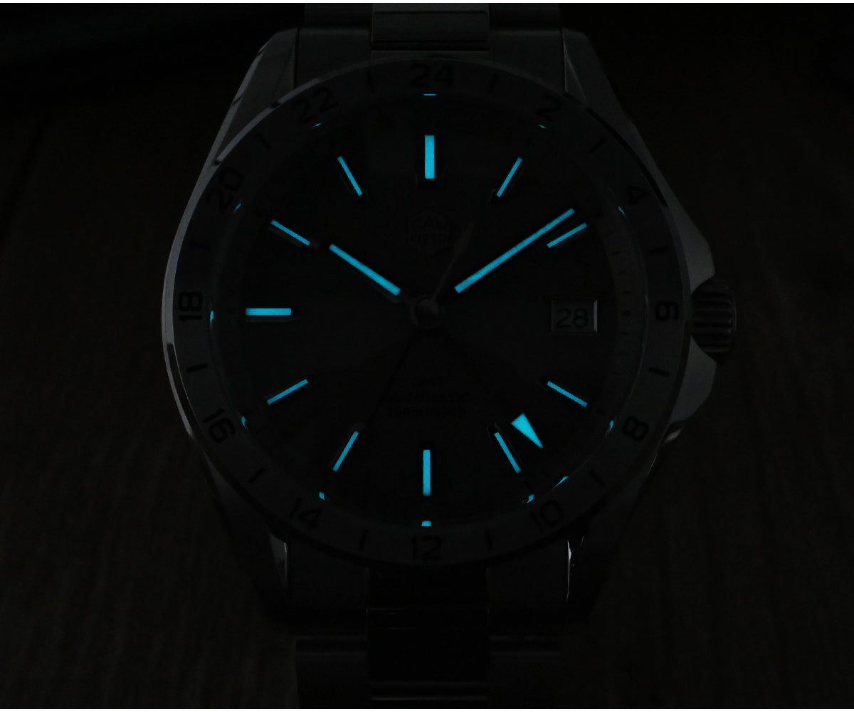 San Martin  New NH34 39mm GMT Watch SN0129