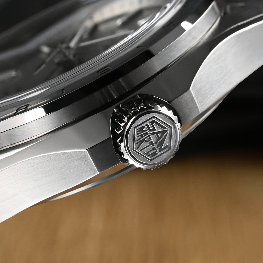 San Martin  New NH34 39mm GMT Watch SN0129