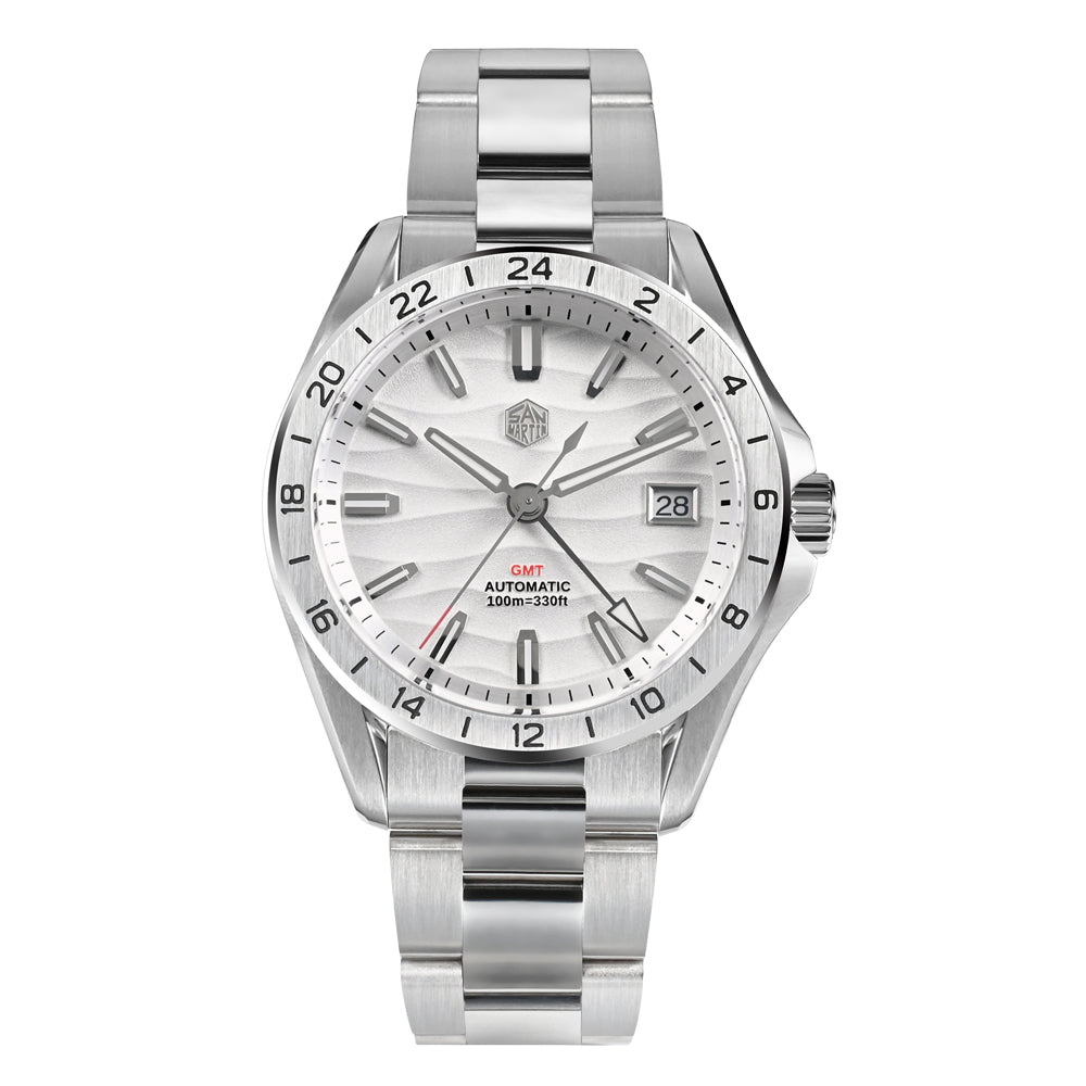 San Martin  New NH34 39mm GMT Watch SN0129