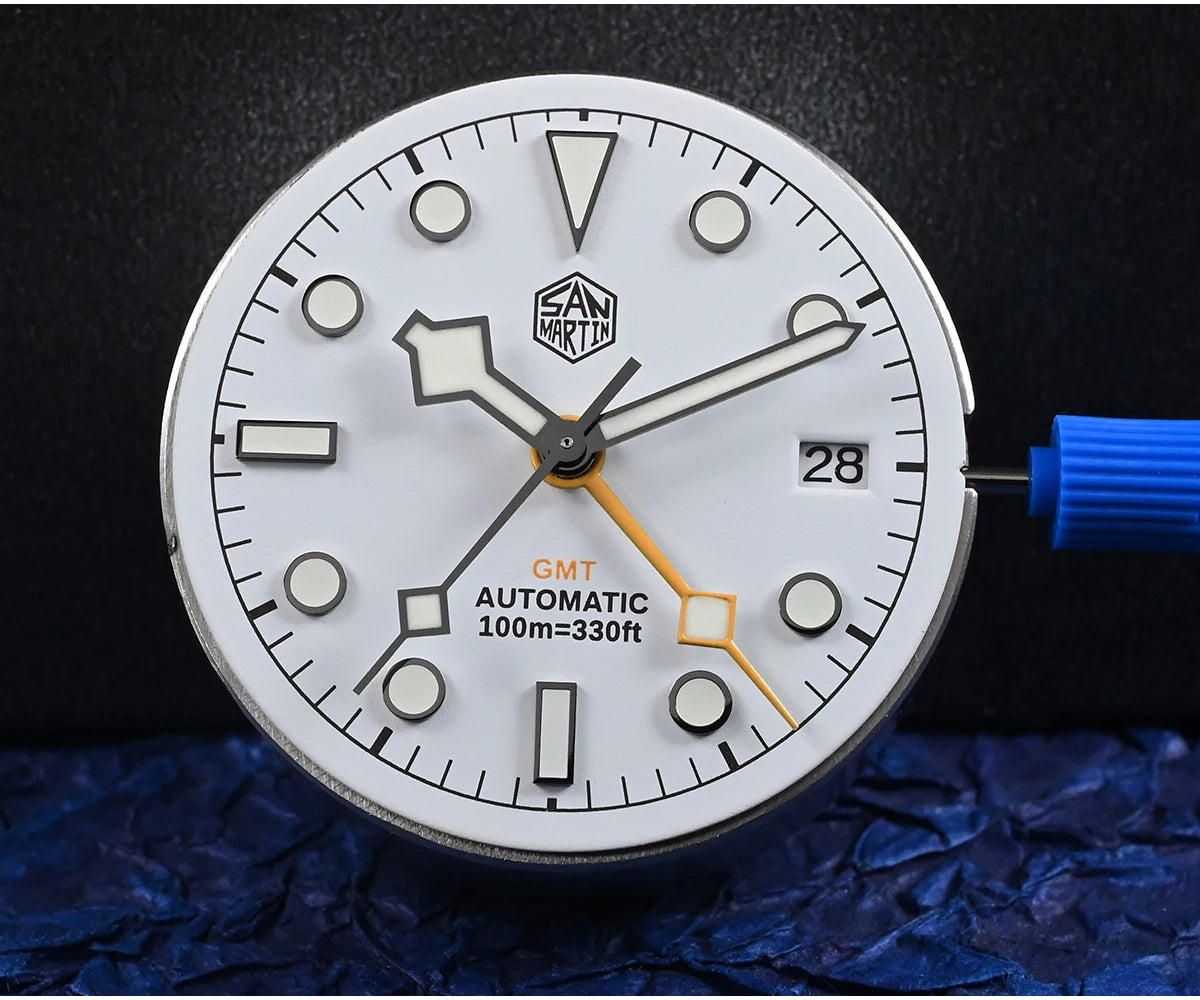 San Martin 39mm BB NH34 GMT Watch SN0054E
