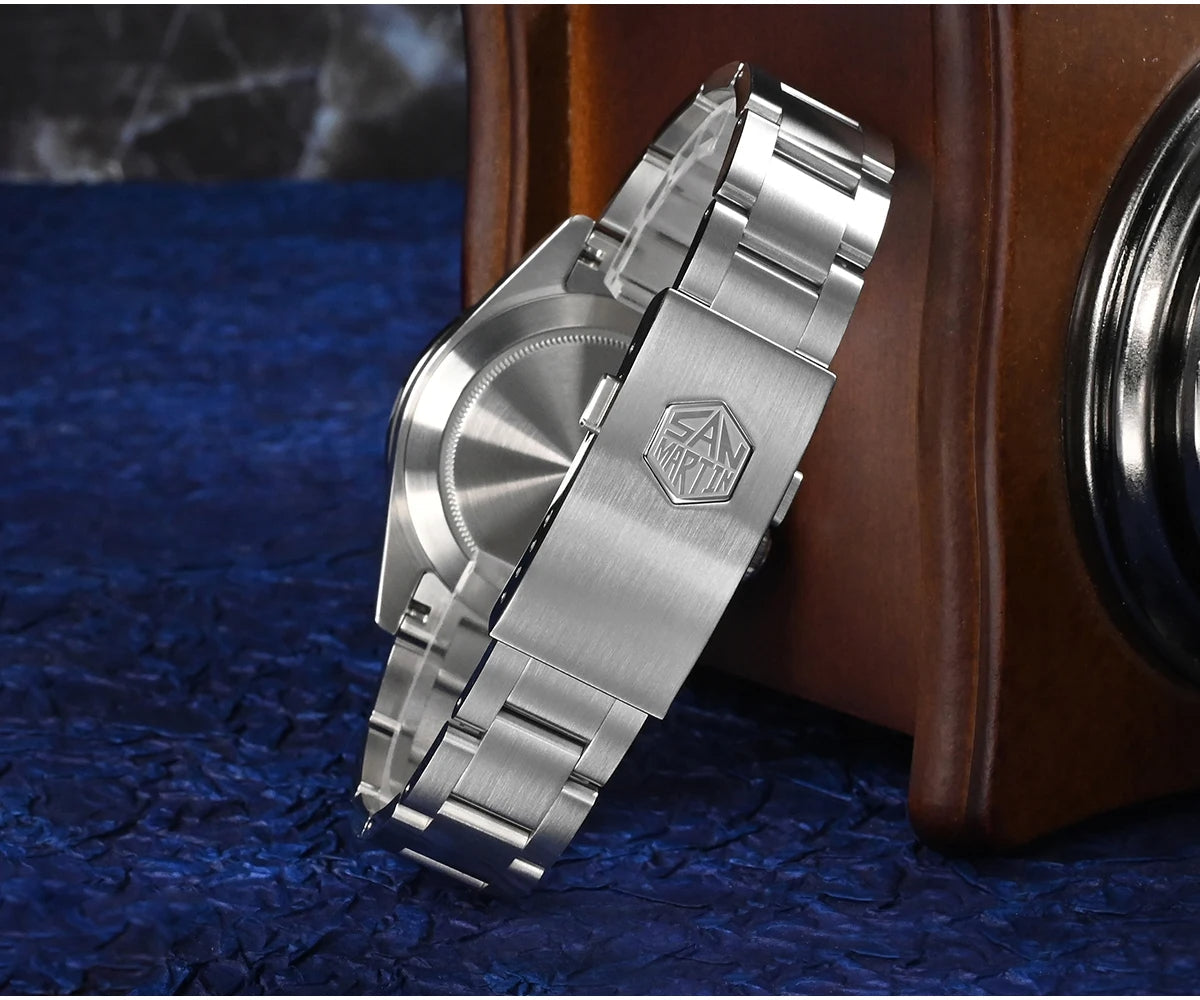 San Martin 39mm BB NH34 GMT Watch SN0054E