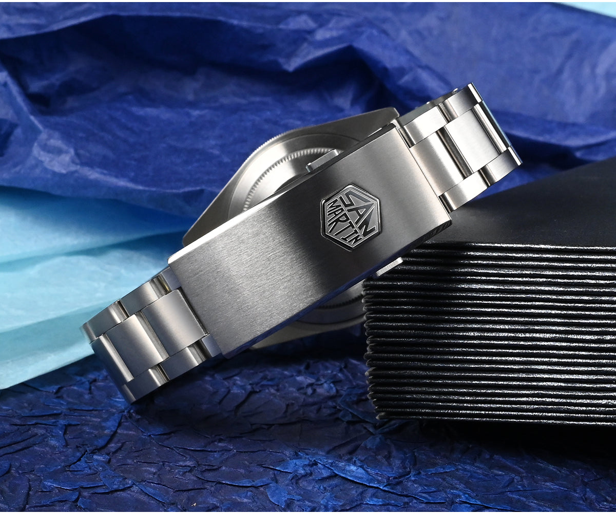 Watchdives x San Martin Titanium 39mm Dive Watch SN0121T-GB - Simple Chapter Ring