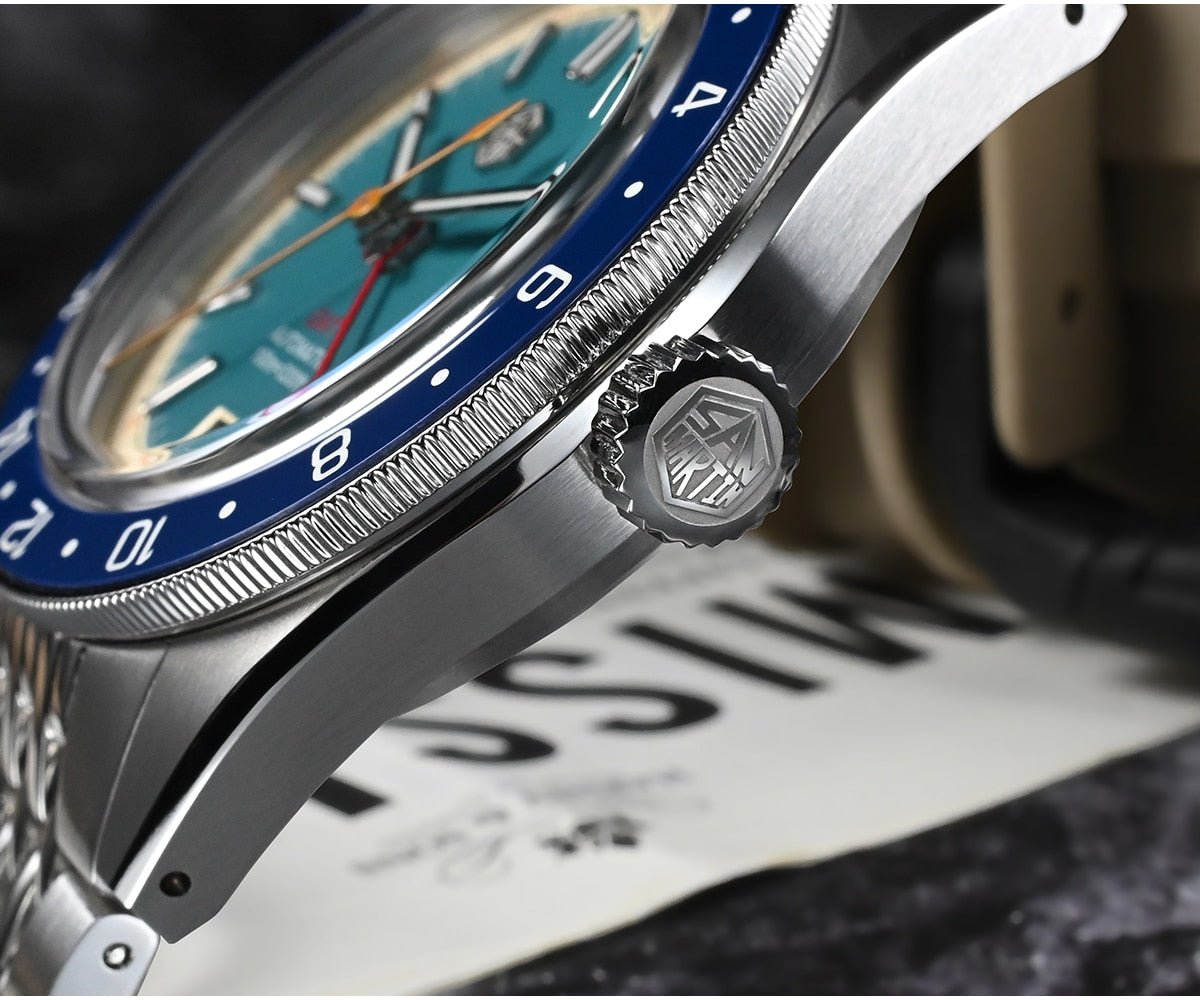 San Martin Original Design NH34 39.5mm GMT Watch SN0116