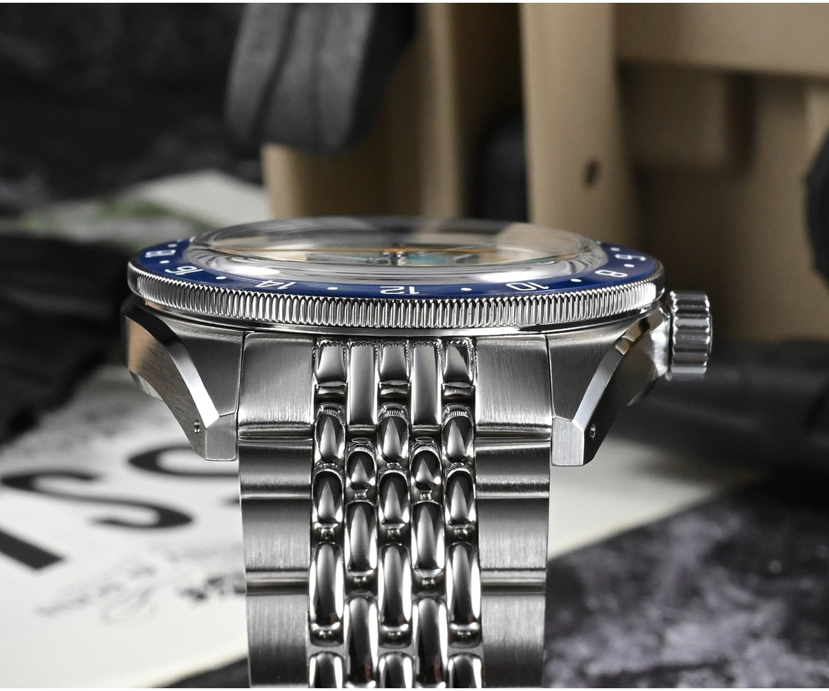 San Martin Original Design NH34 39.5mm GMT Watch SN0116