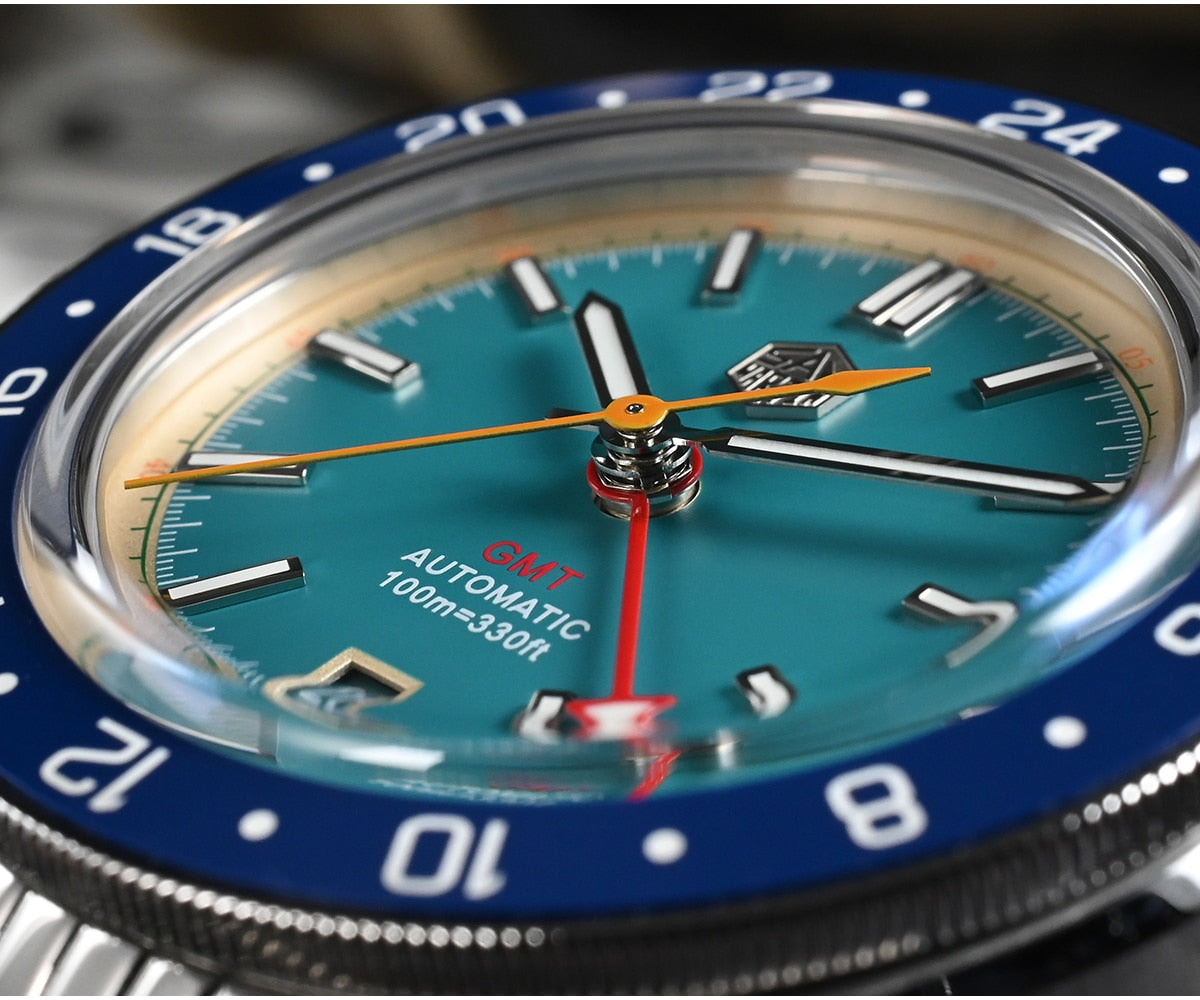San Martin Original Design NH34 39.5mm GMT Watch SN0116