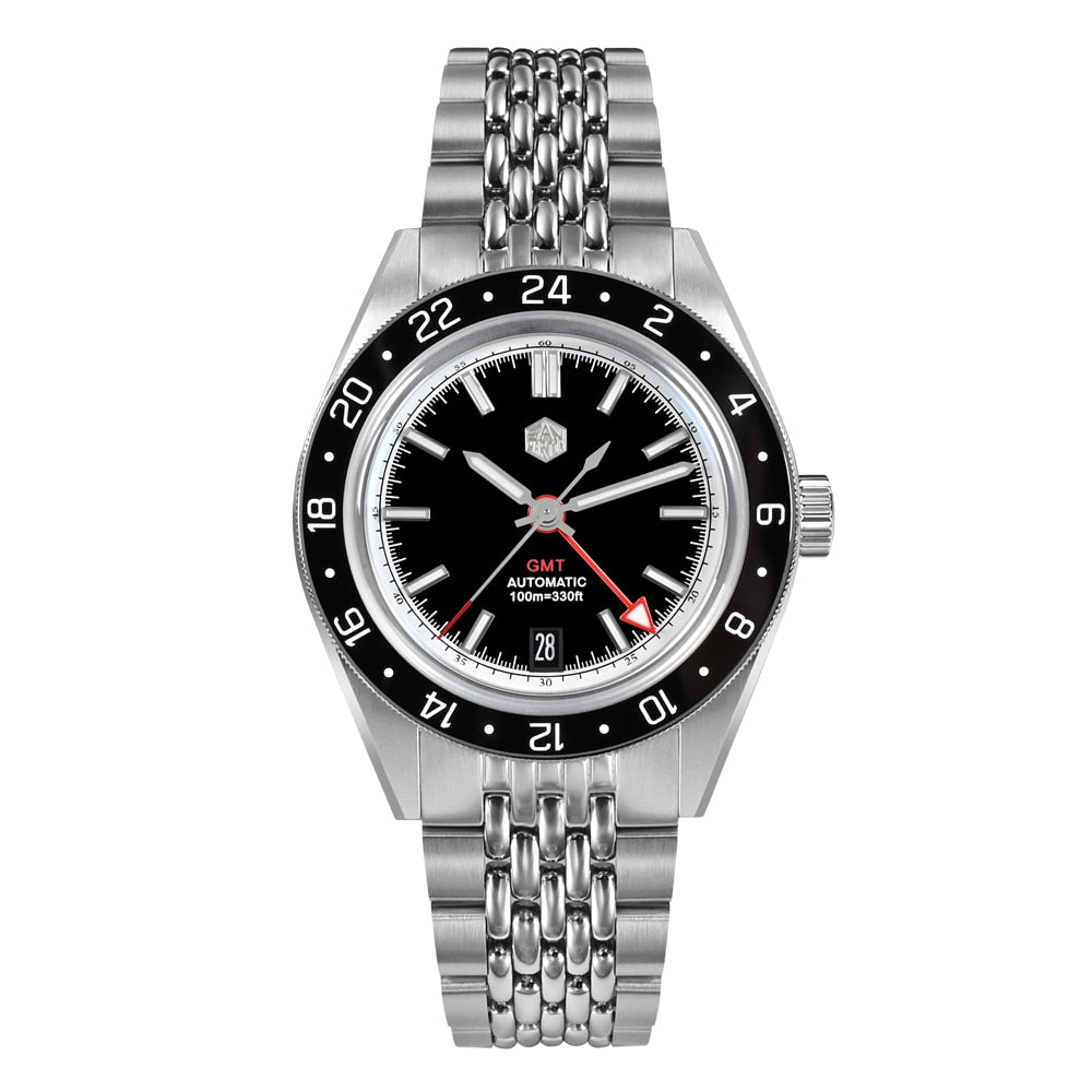 San Martin Original Design NH34 39.5mm GMT Watch SN0116