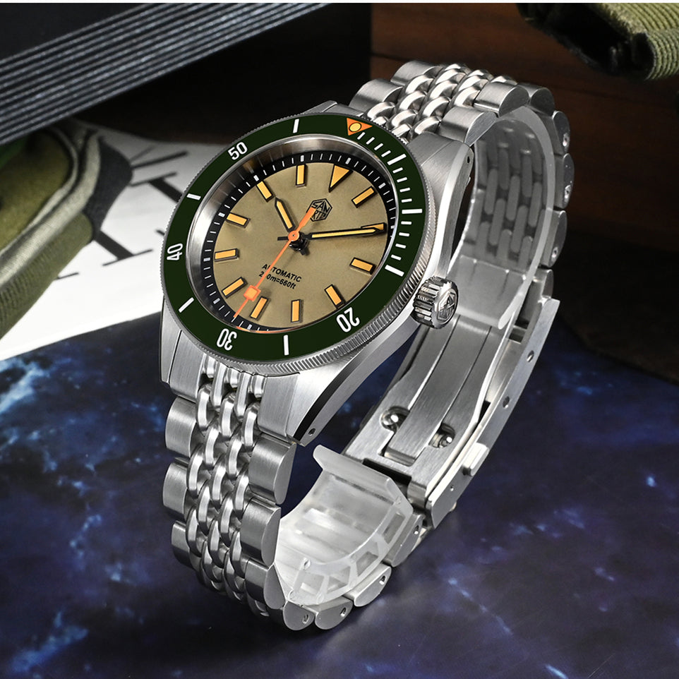 ★Flash Sale★San Martin Original Design NH35 Dive Watch SN0115G