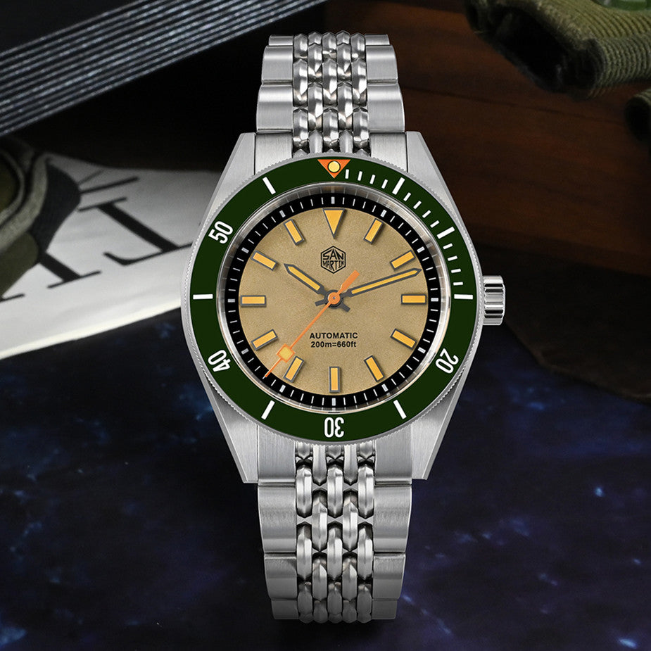 ★Flash Sale★San Martin Original Design NH35 Dive Watch SN0115G