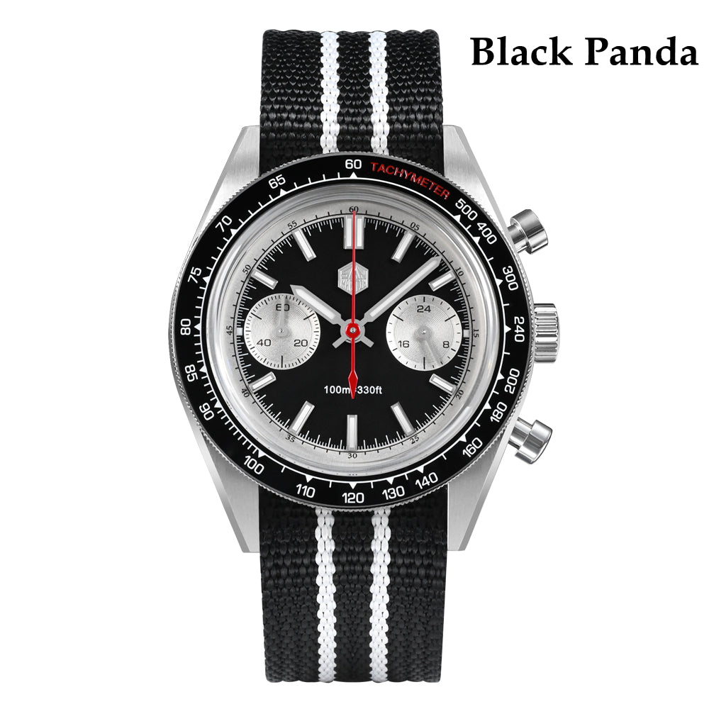 San Martin Original Design Chronograph VK64 Quartz Watch