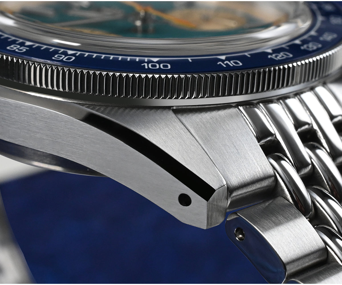 San Martin Original Design Chronograph VK64 Quartz Watch