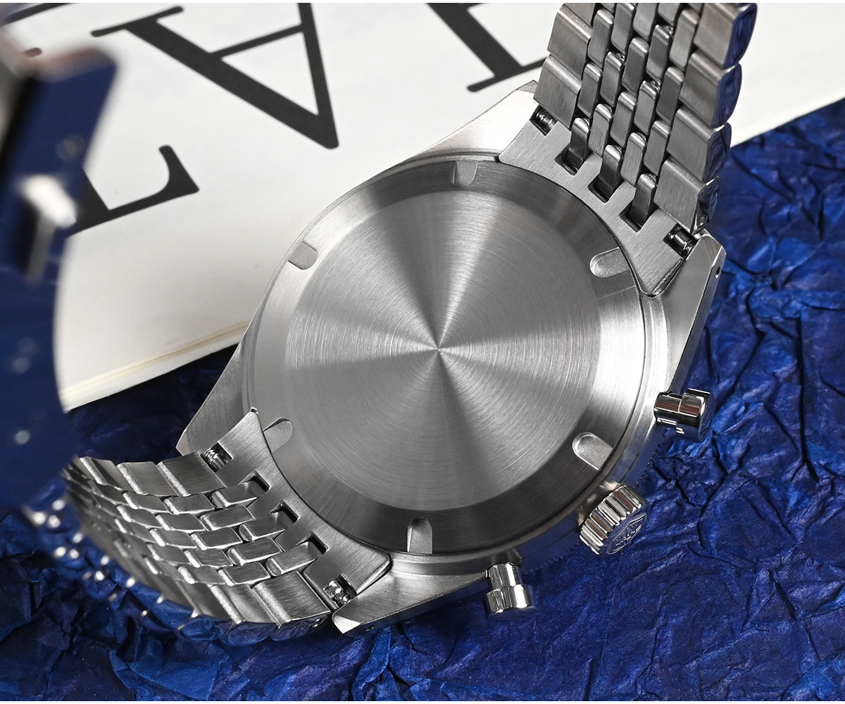 San Martin Original Design Chronograph VK64 Quartz Watch