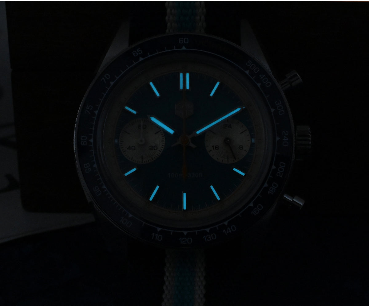 San Martin Original Design Chronograph VK64 Quartz Watch