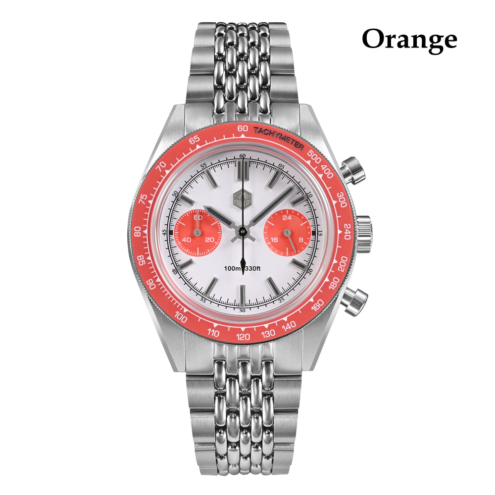 San Martin Original Design Chronograph VK64 Quartz Watch