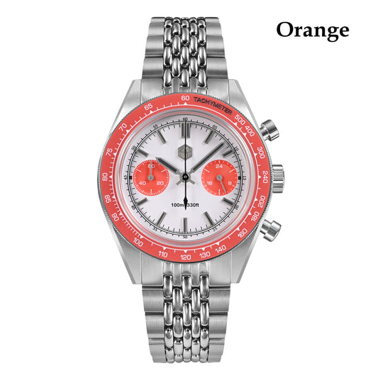 San Martin Original Design Chronograph VK64 Quartz Watch