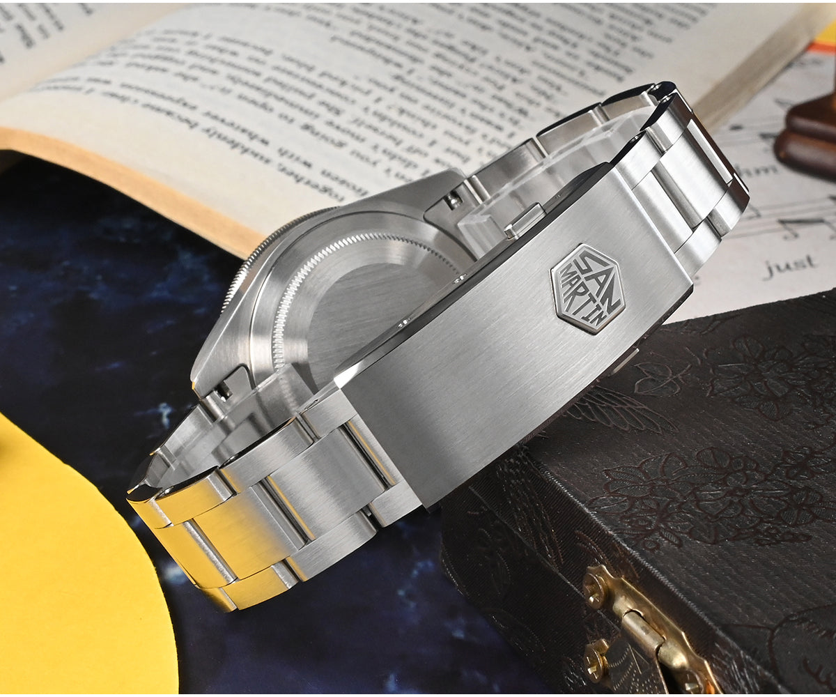 ★EU warehouse★Watchdives x San Martin 39mm NH34 GMT Dive Watch SN0121B