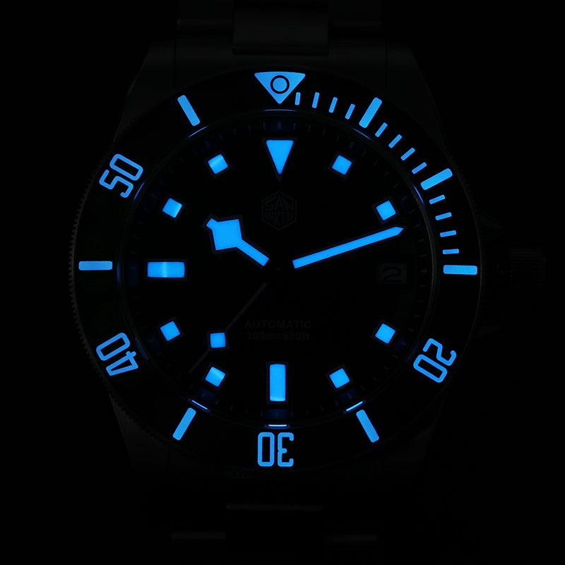 ★US Warehouse★Watchdives x San Martin Titanium 39mm Dive Watch SN0121T