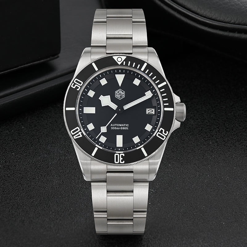 ★US Warehouse★Watchdives x San Martin Titanium 39mm Dive Watch SN0121T