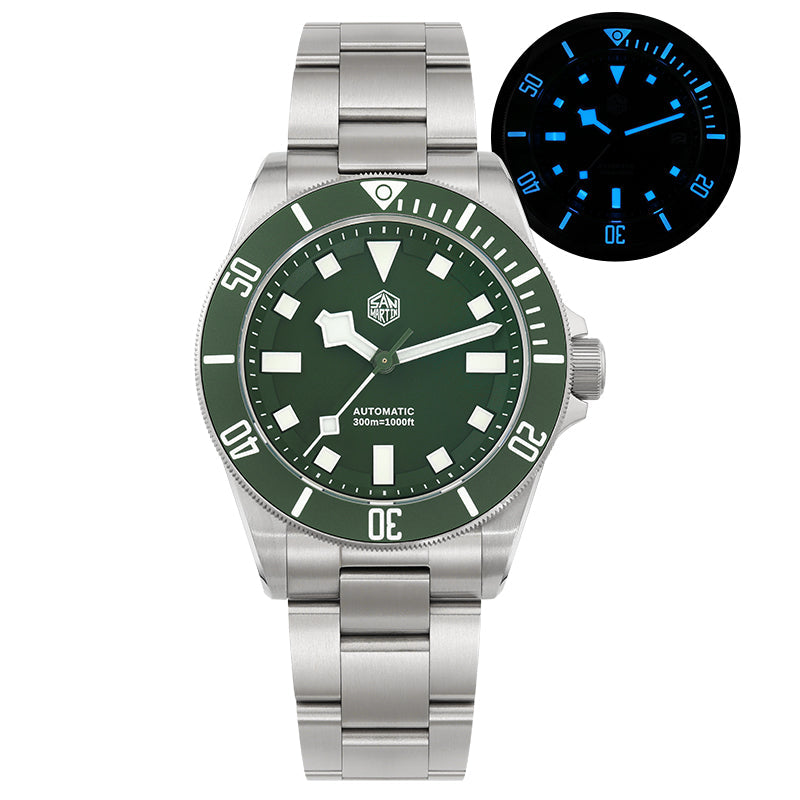 ★US Warehouse★Watchdives x San Martin Titanium 39mm Dive Watch SN0121T