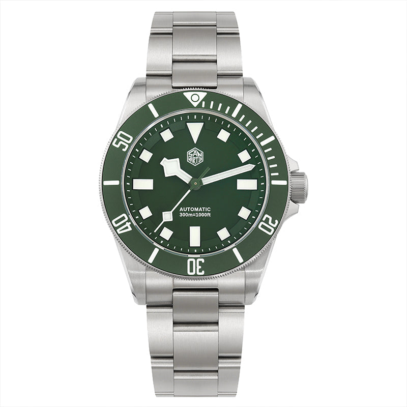 Watchdives x San Martin Classic 39mm Automatic Dive Watch SN0121G