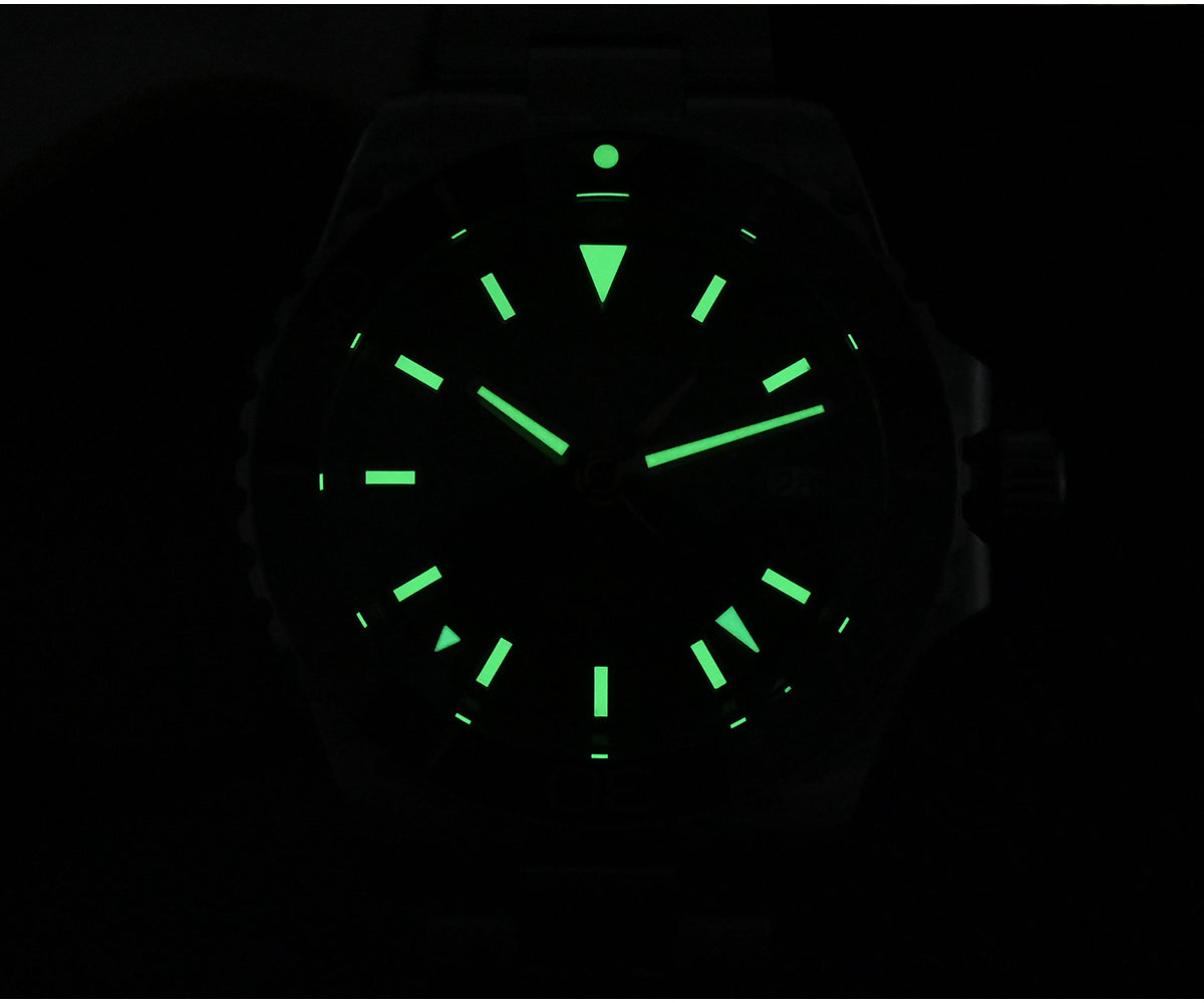 San Martin 39mm Diver GMT Watch SN0136
