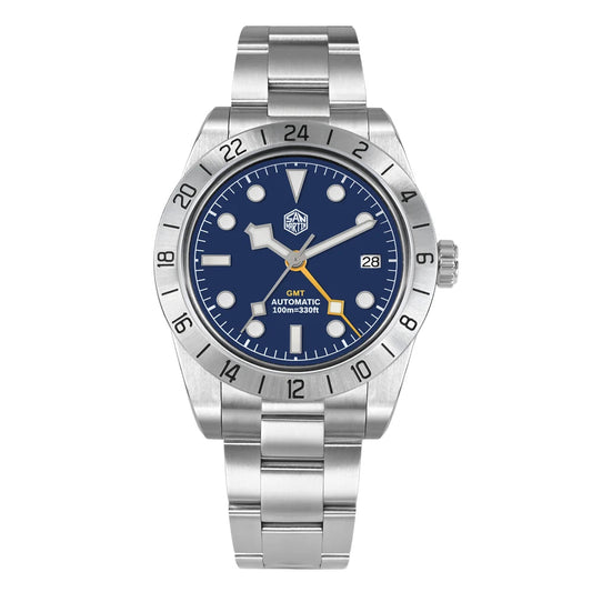 San Martin 39mm BB NH34 GMT Watch SN0054E
