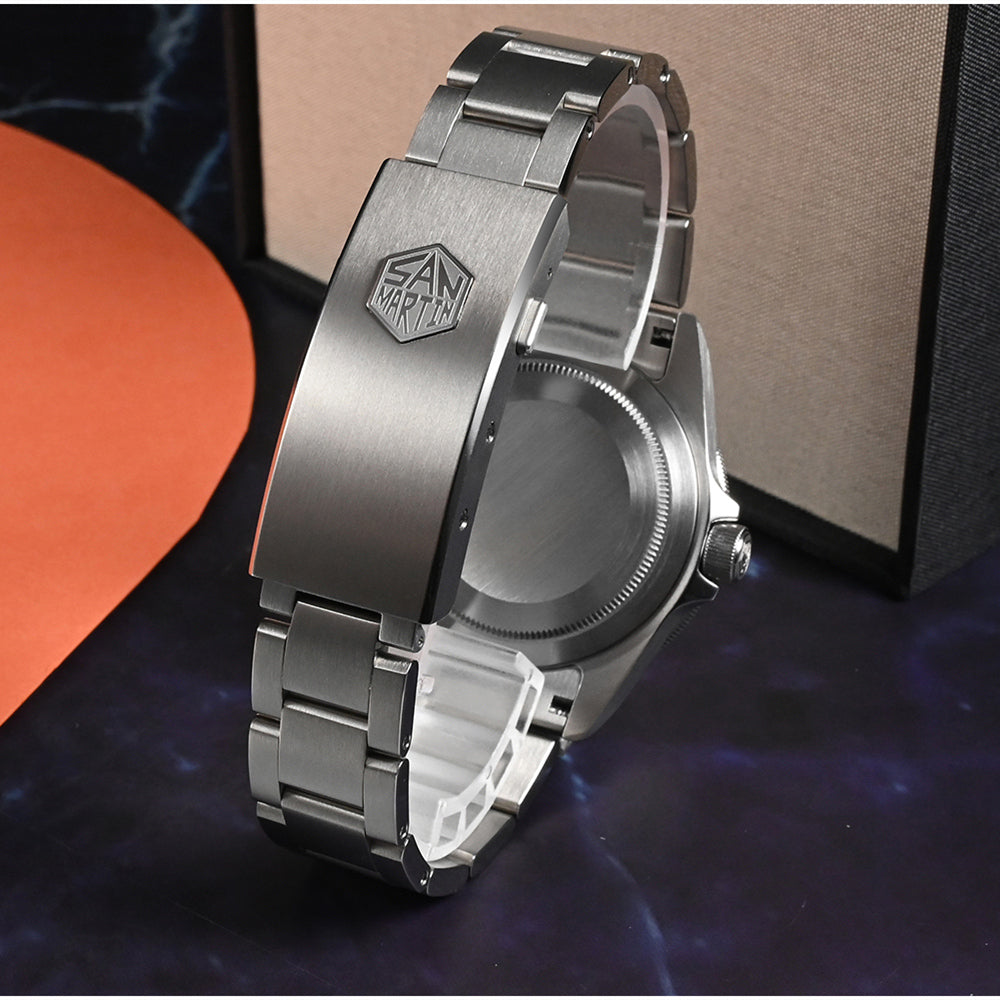 ★EU warehouse★Watchdives x San Martin Titanium NH34 GMT Watch SN0121TC