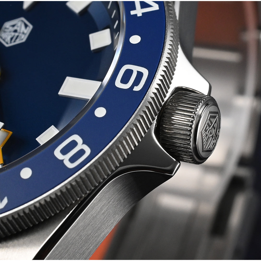 ★EU warehouse★Watchdives x San Martin Titanium NH34 GMT Watch SN0121TC