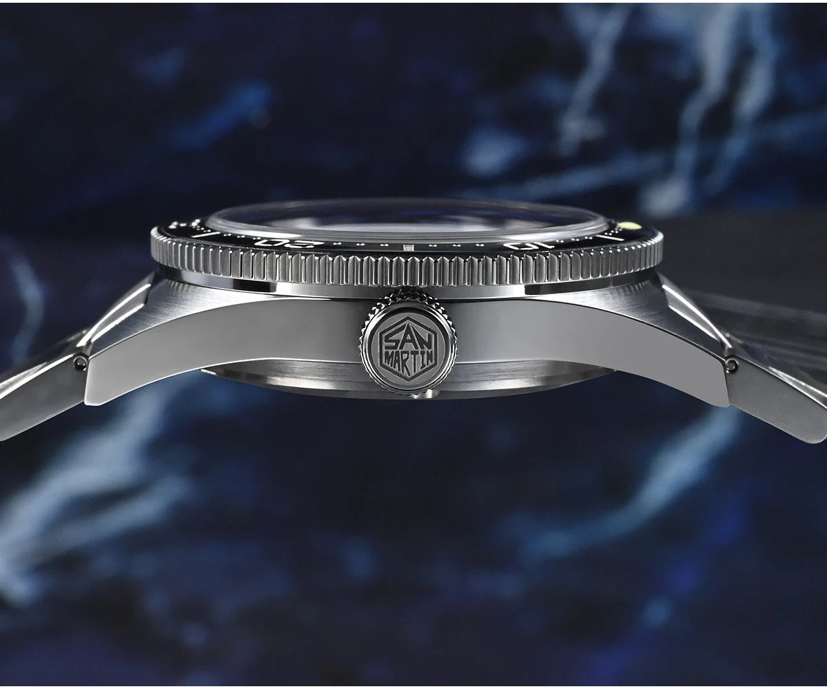 ★EU warehouse★San Martin Fans Discount Edition 39mm 62mas Dive Watch SN007GB