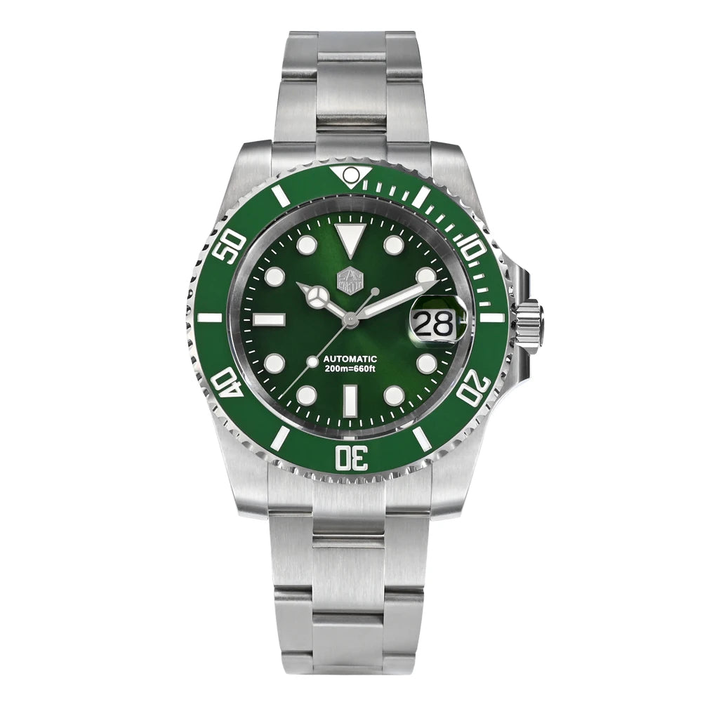 San Martin 40mm Sub Diver Watch SN017GD