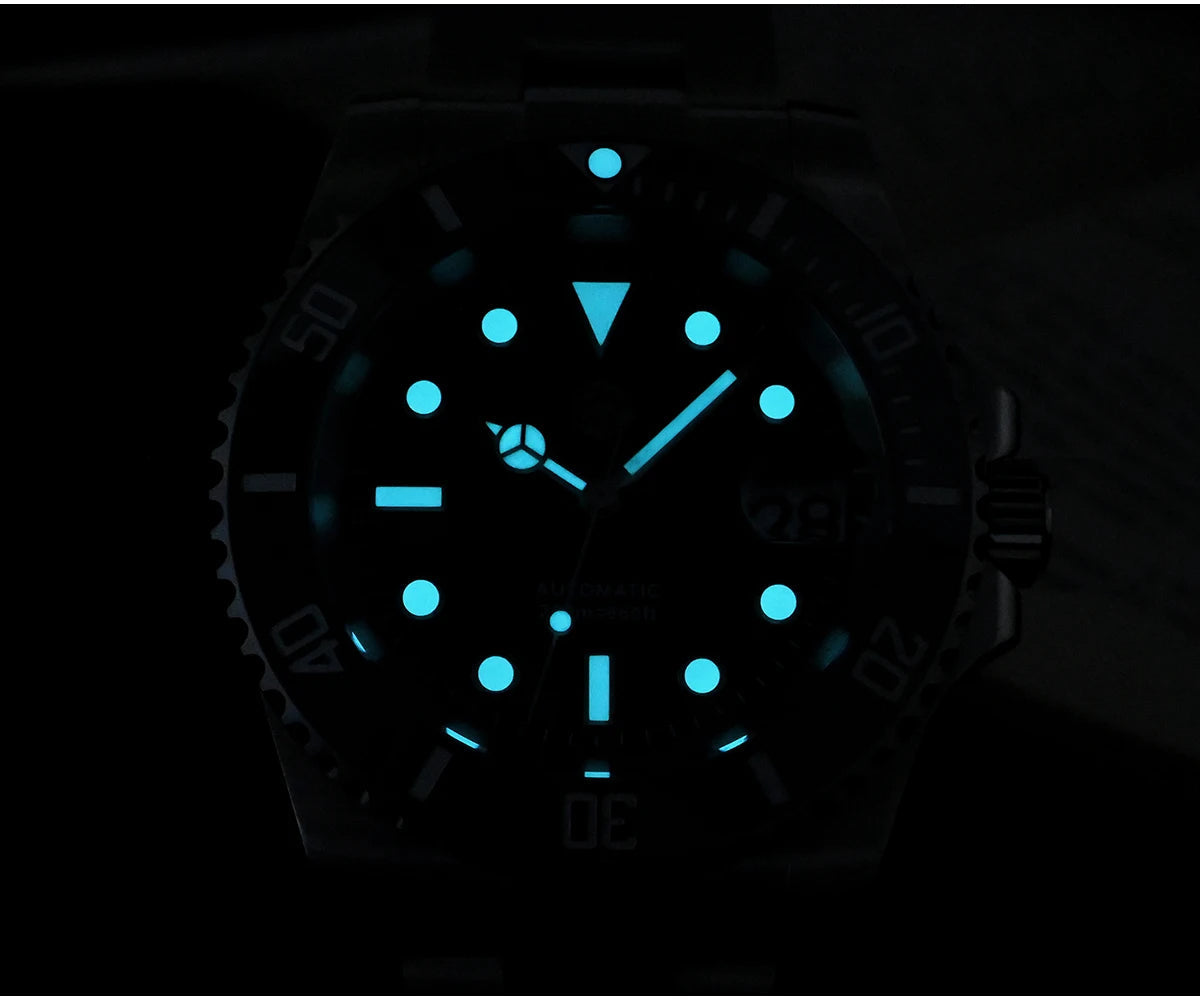 San Martin 40mm Sub Diver Watch SN017GD