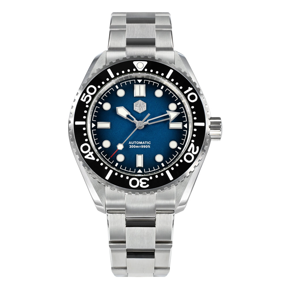 San Martin Gradient Dial Vintage Dive Watch SN036B