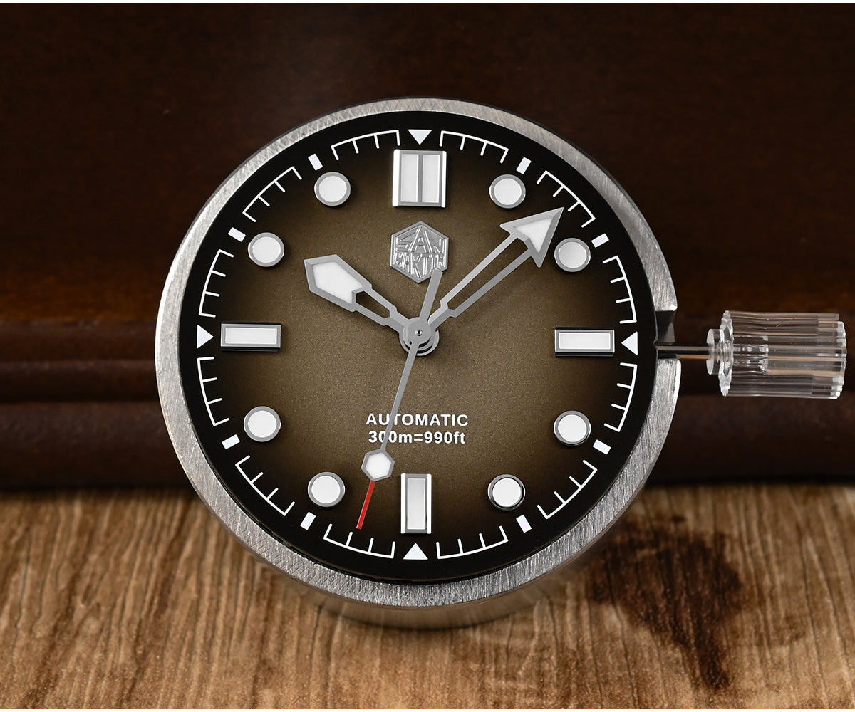 San Martin Gradient Dial Vintage Dive Watch SN036B