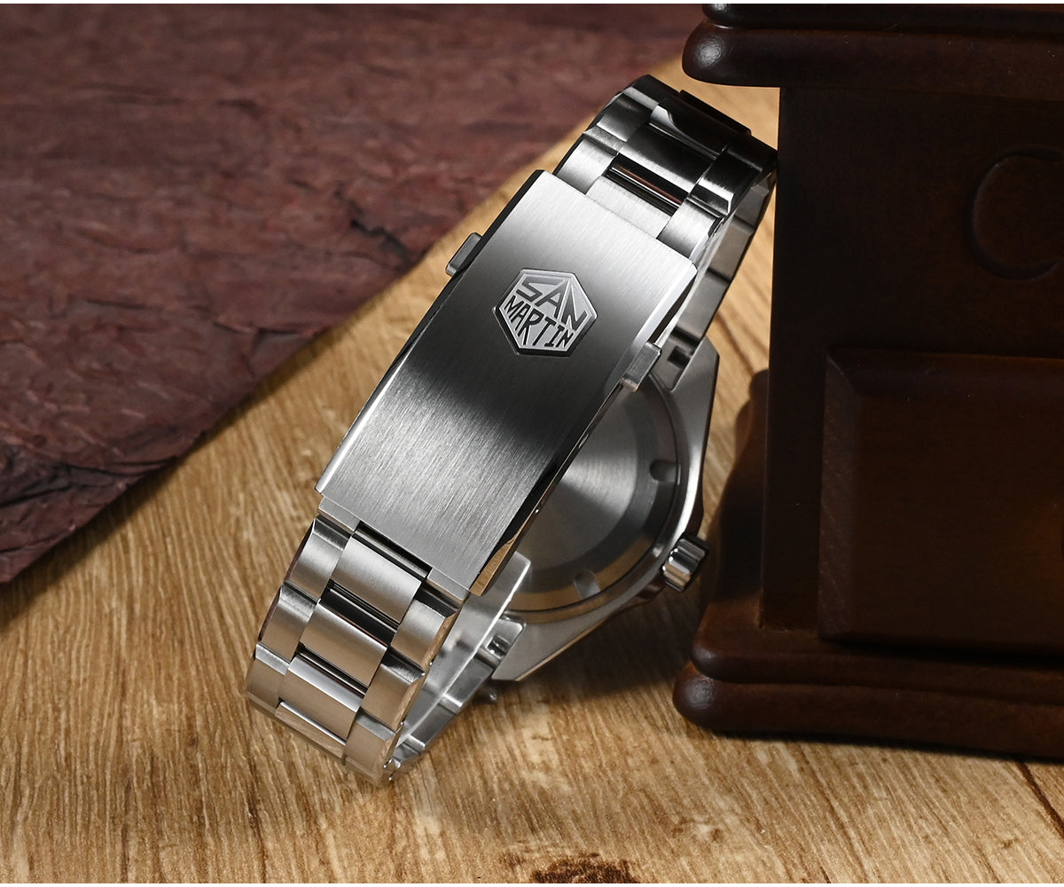 San Martin Gradient Dial Vintage Dive Watch SN036B