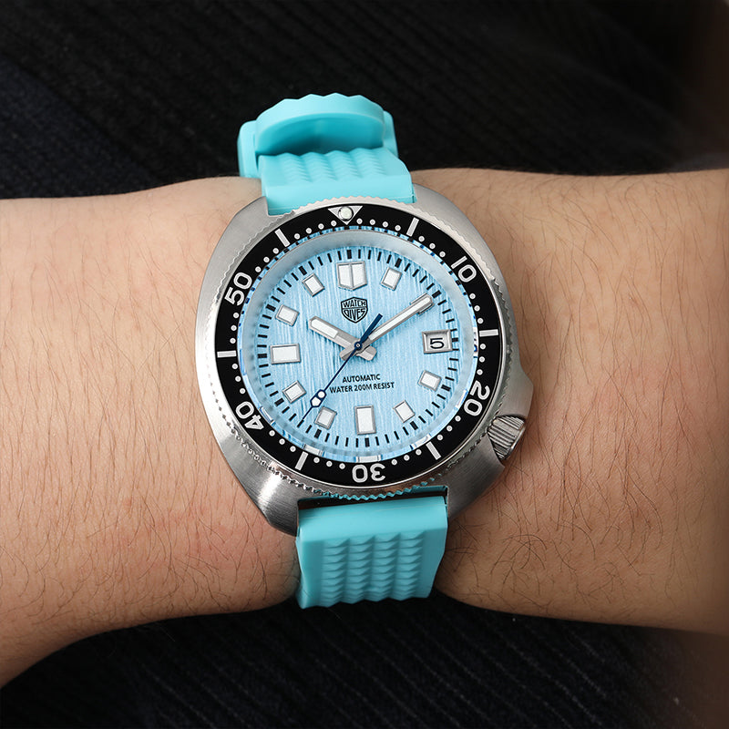 ★Special Offer★Watchdives Soft Waffle Rubber Dive Strap
